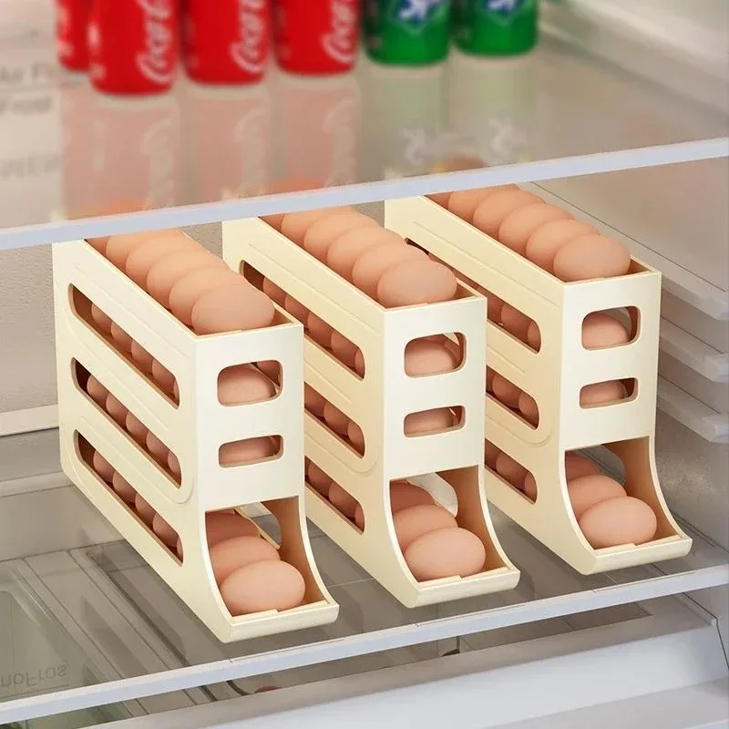 Rolling Egg Holder for Fridge