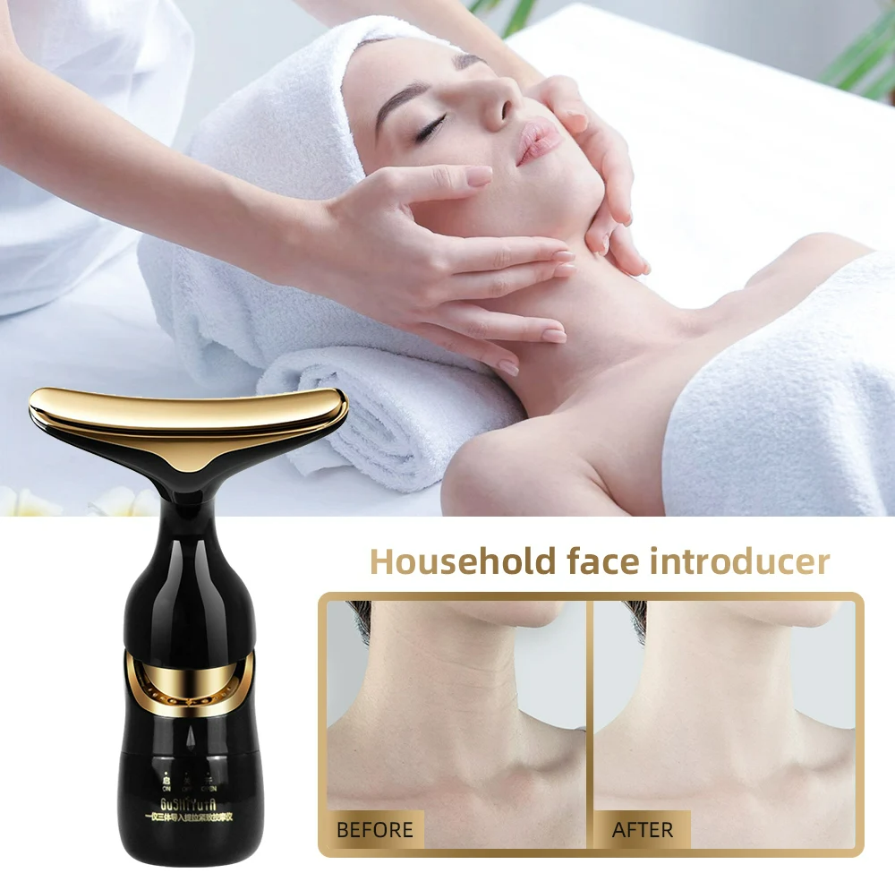 Face,eye and neck massager